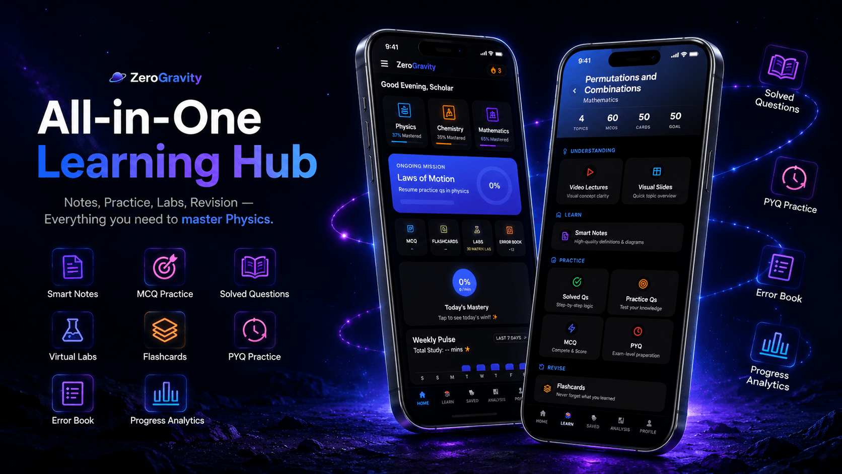 Zero Gravity App Mockup 3